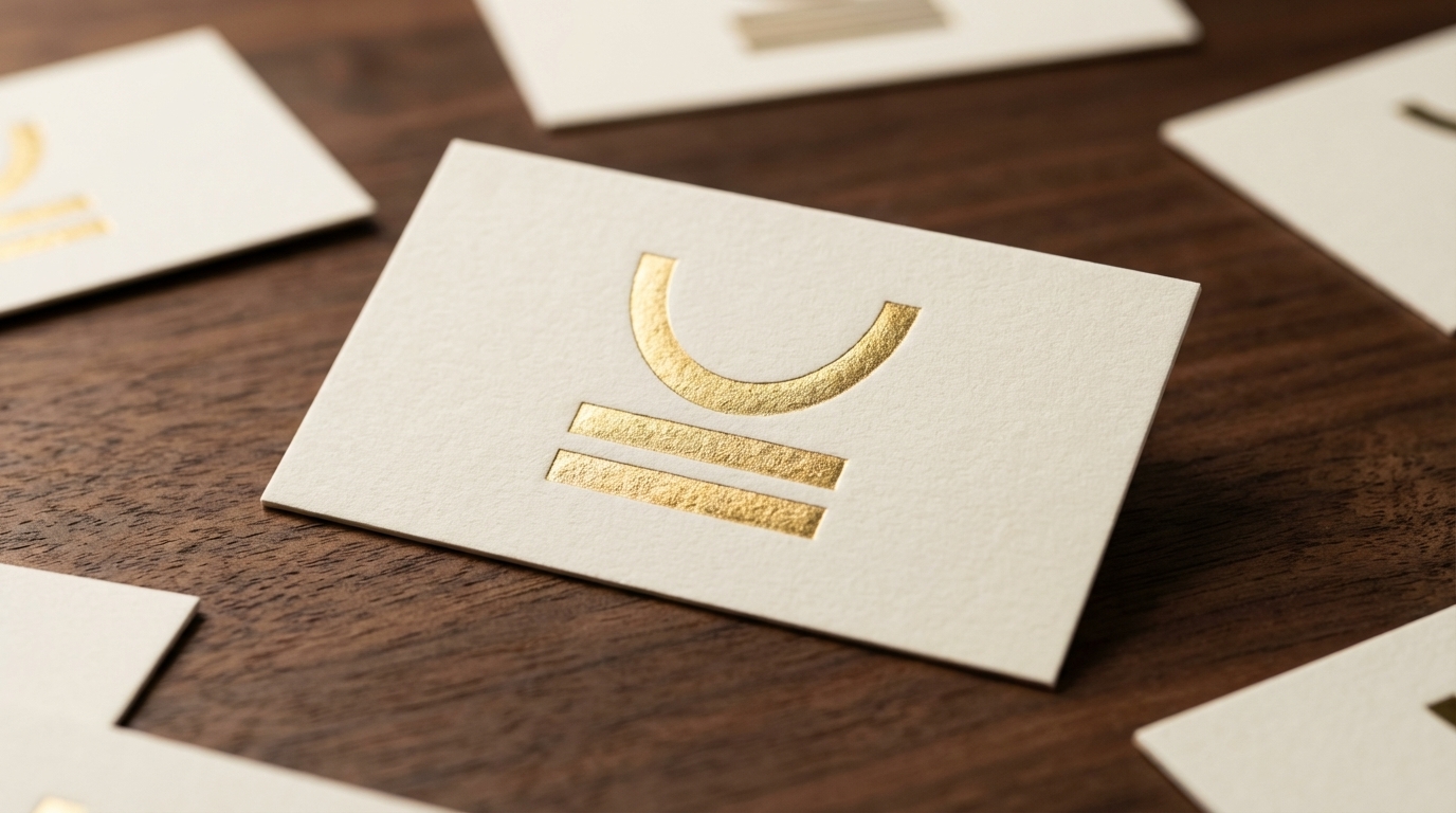 Gold foil card